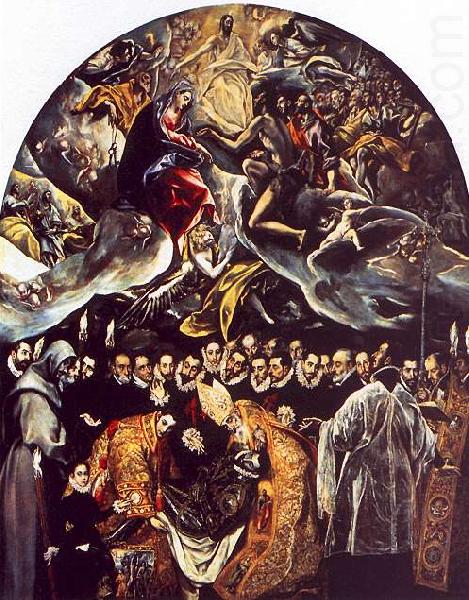 El Greco The Burial of Count Orgaz china oil painting image